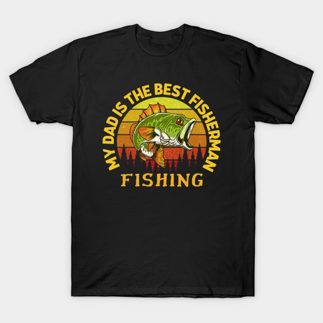 Life Is Better At The Lake Fishing Is My Life T-Shirt by ArtManryStudio